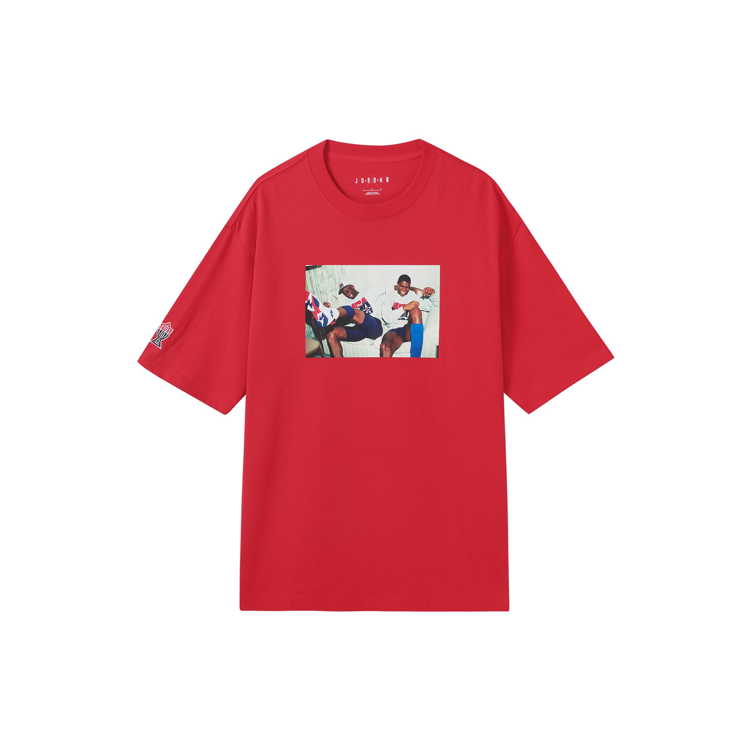 

New JORDAN T Shirts Men Red DR2951-657 XS