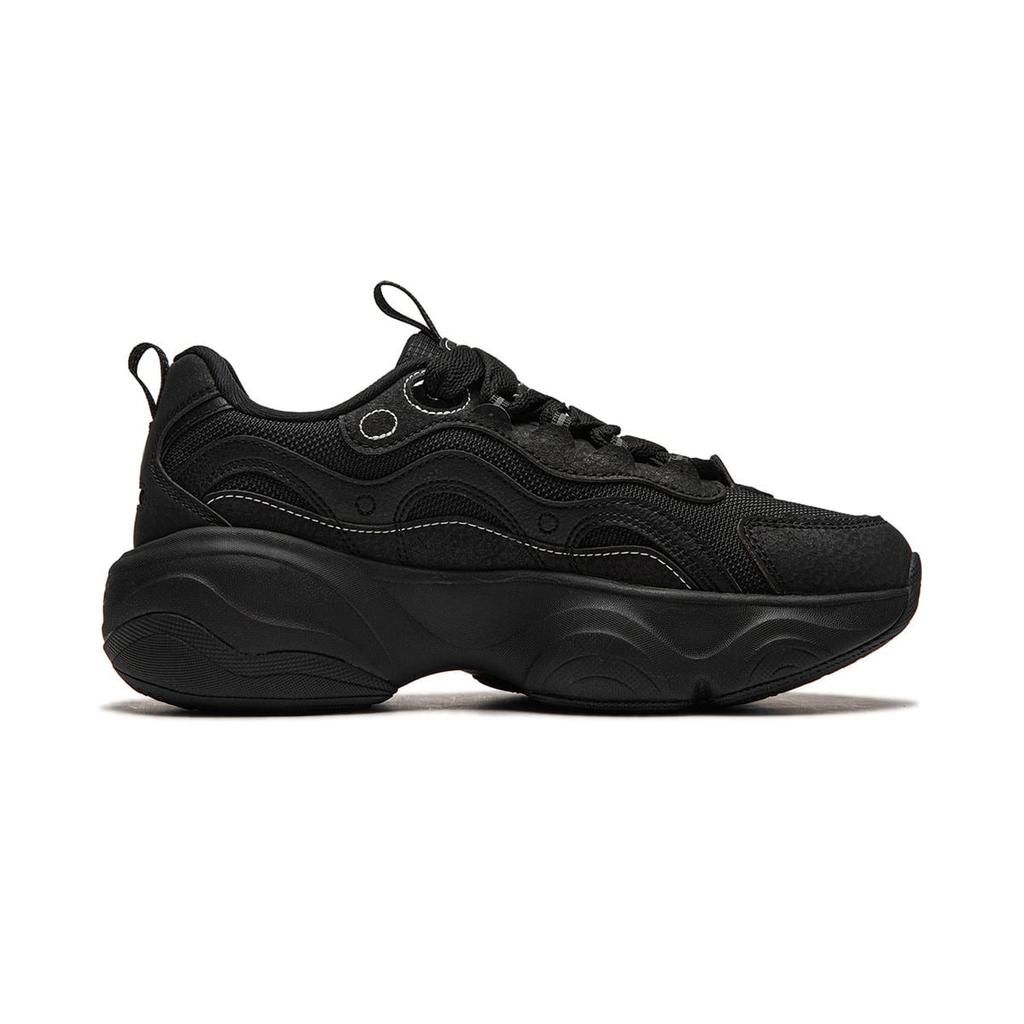 Li Ning Honey V2 Slip Resistant Abrasion Resistant Low top Casual Shoes Women's Black AGCU296-2
