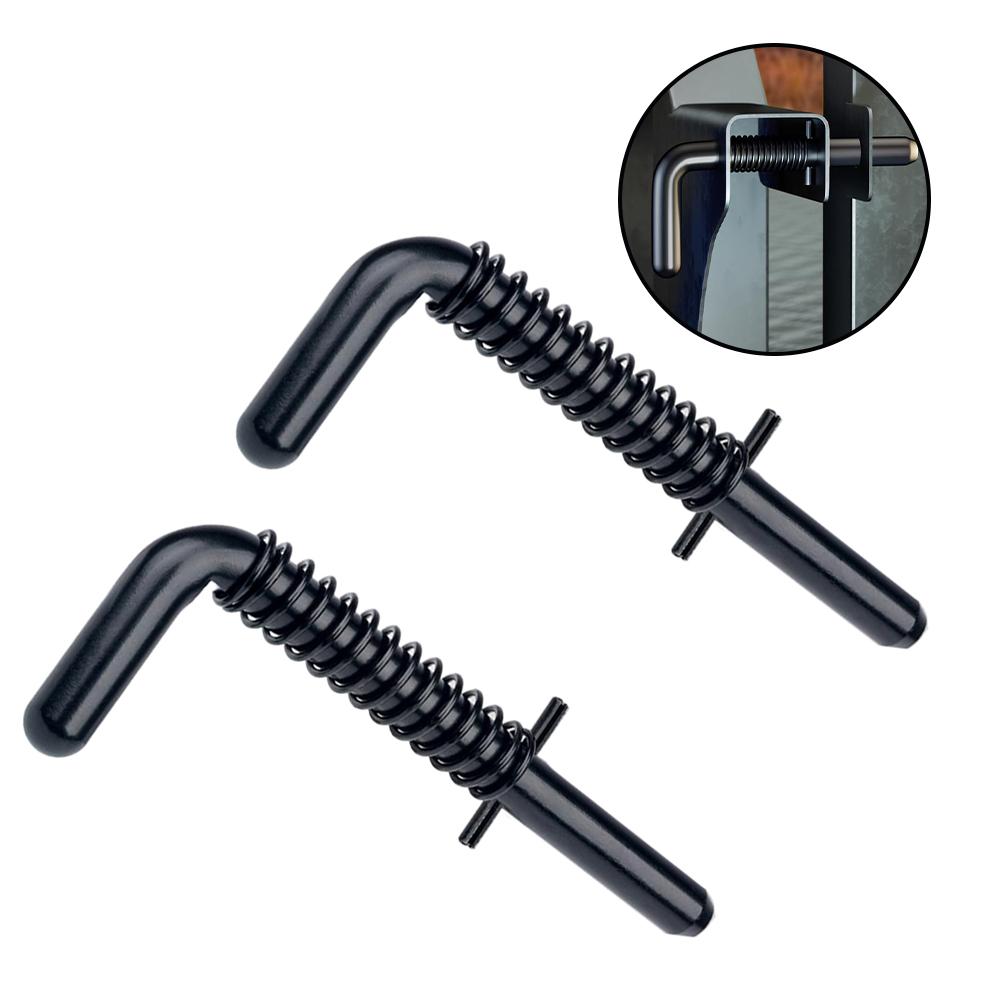 1/2pcs Heavy Duty 847 Latch Kit Spring Latch For Trailer Ramp Gate Replacement Parts Accessories Easy Installation