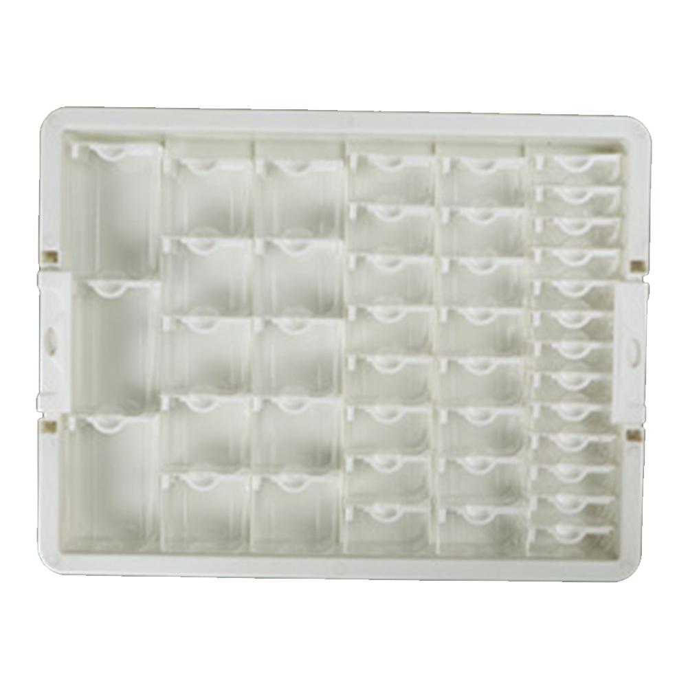 

Коробка для хранения алмазной живописи на 42/50/78 ячеек, прозрачный органайзер для хранения бисера для аксессуаров для алмазной живописи