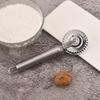 2pcs Stainless Steel Pastry Roller Non-Corrosive Dumpling Embossing Maker Pie Cutter Wheel  Biscuit