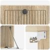 Wall Mounted TV Cabinet Sonoma Oak 59.5 x 31 x 30 cm