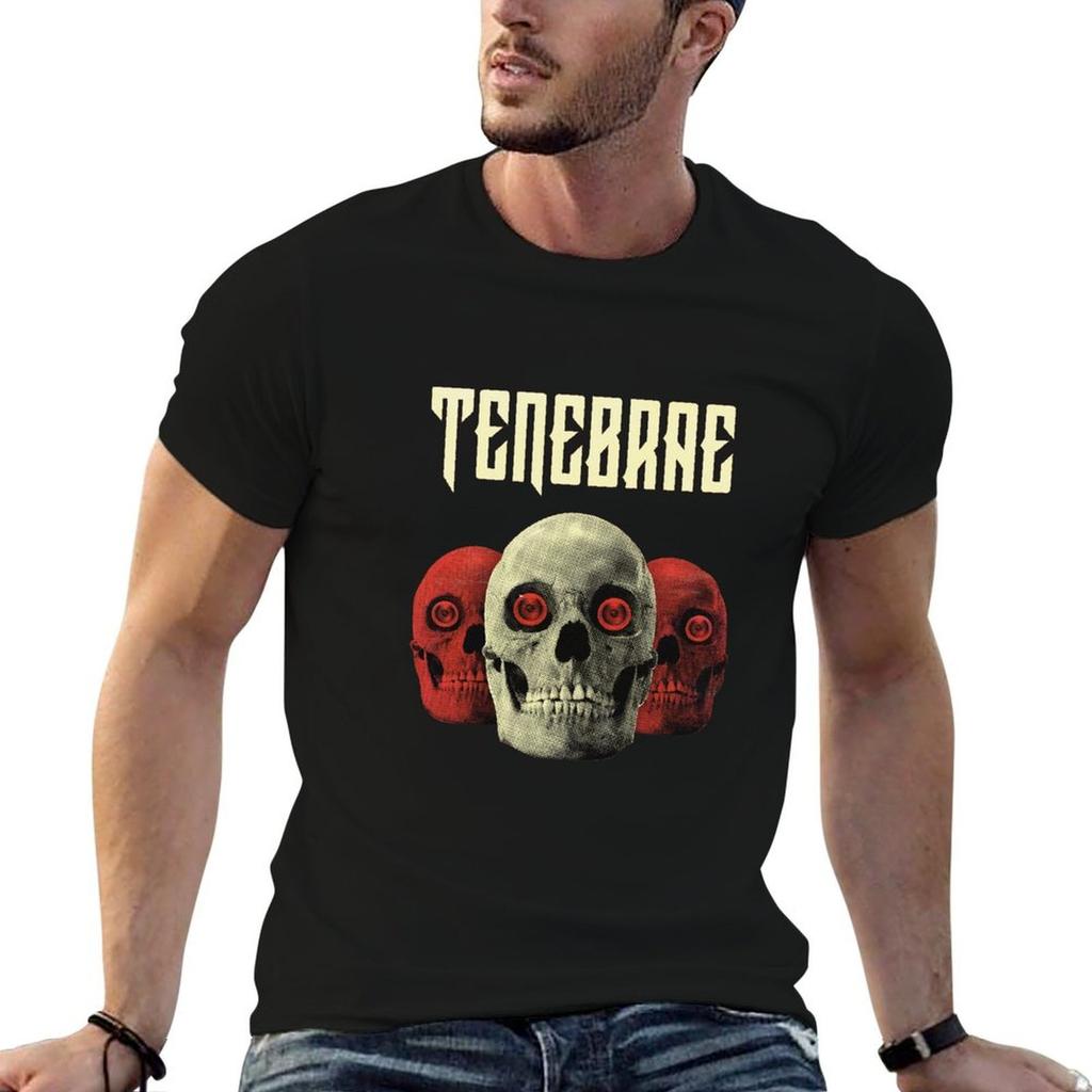 MEIGUI Tenebrae V2 Dario Argento Horror Movie Poster 1982 T-Shirt All Colour17 L
