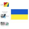 Uv-resistant Ukrainian National Flag For Garden Decoration