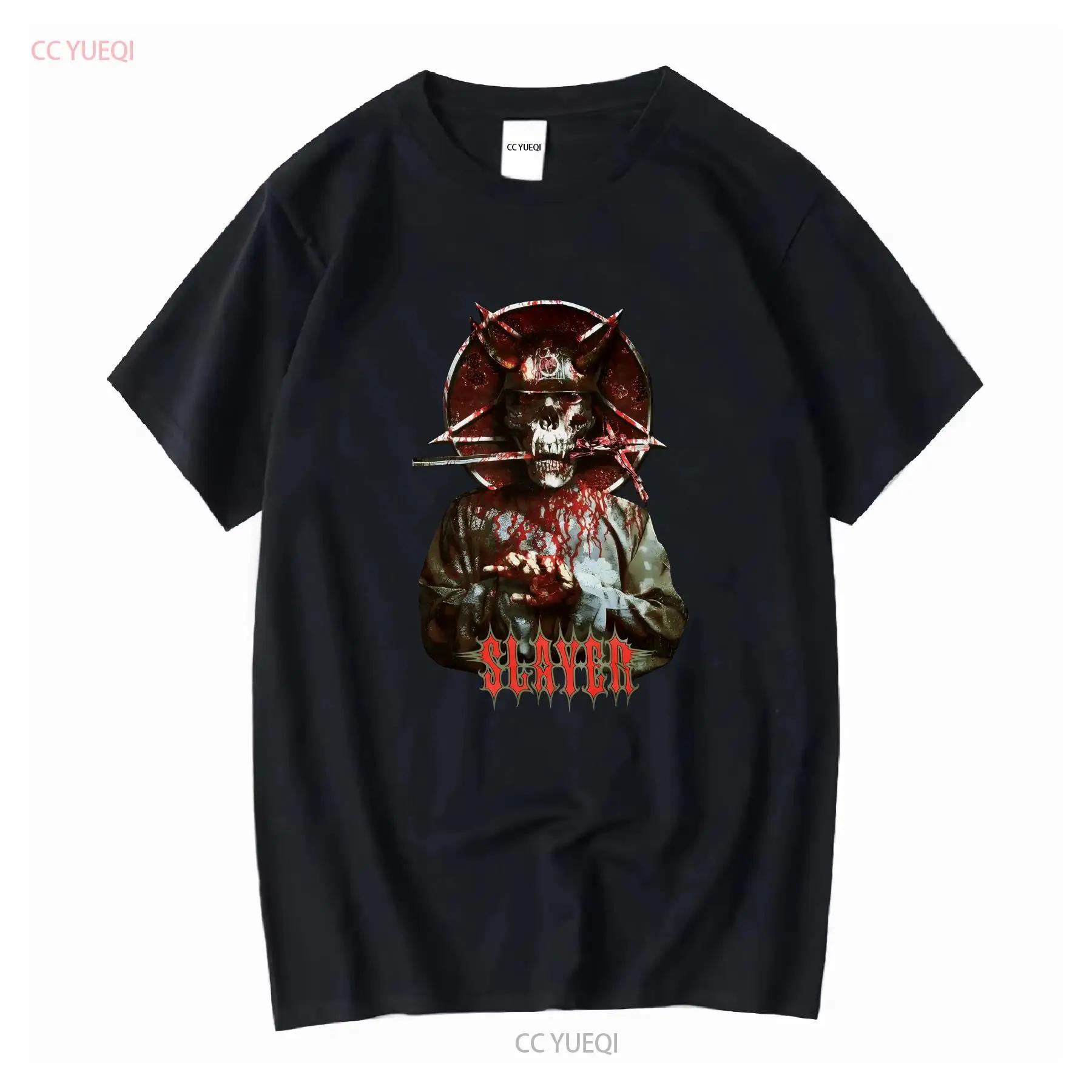 Slayer The Unholy Alliance Tour 2006 Футболка Размер X Large Читать длинный или короткий рукав винтаж Стирка уличная одежда Унисекс мужской S разноцветный