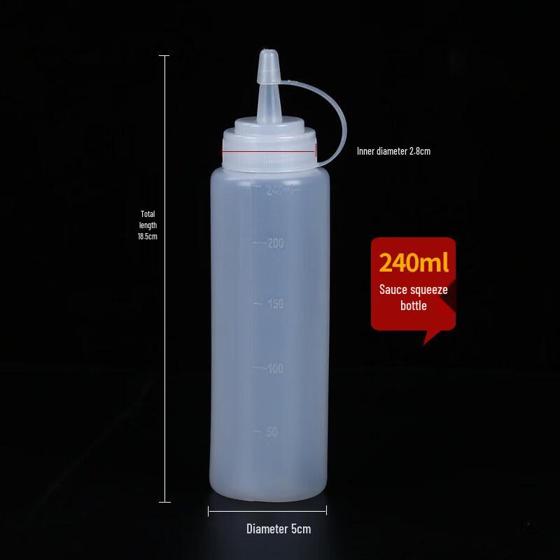 ZISIZ Squeeze Sauce Bottle