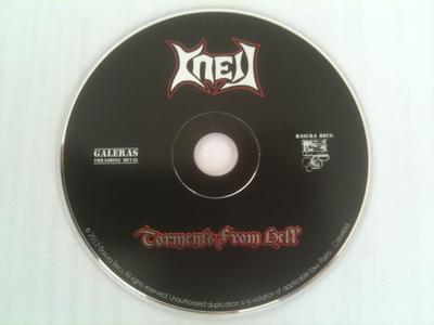 CD KNELL - Torments from Hell BR004 Basura Recs 2013 Colombia Rock Used