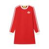 X Adidas Originals GUCCI X ADIDAS SS22 Long Sleeved Dress Women's Red Unisex 693537-XJEBS-6429