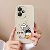 For Infinix Hot 30 Play 30i Phone Case Cartoon Liquid Silicone Full Protection Anti Drop Cover For Infinix Hot30 30Play Bumper