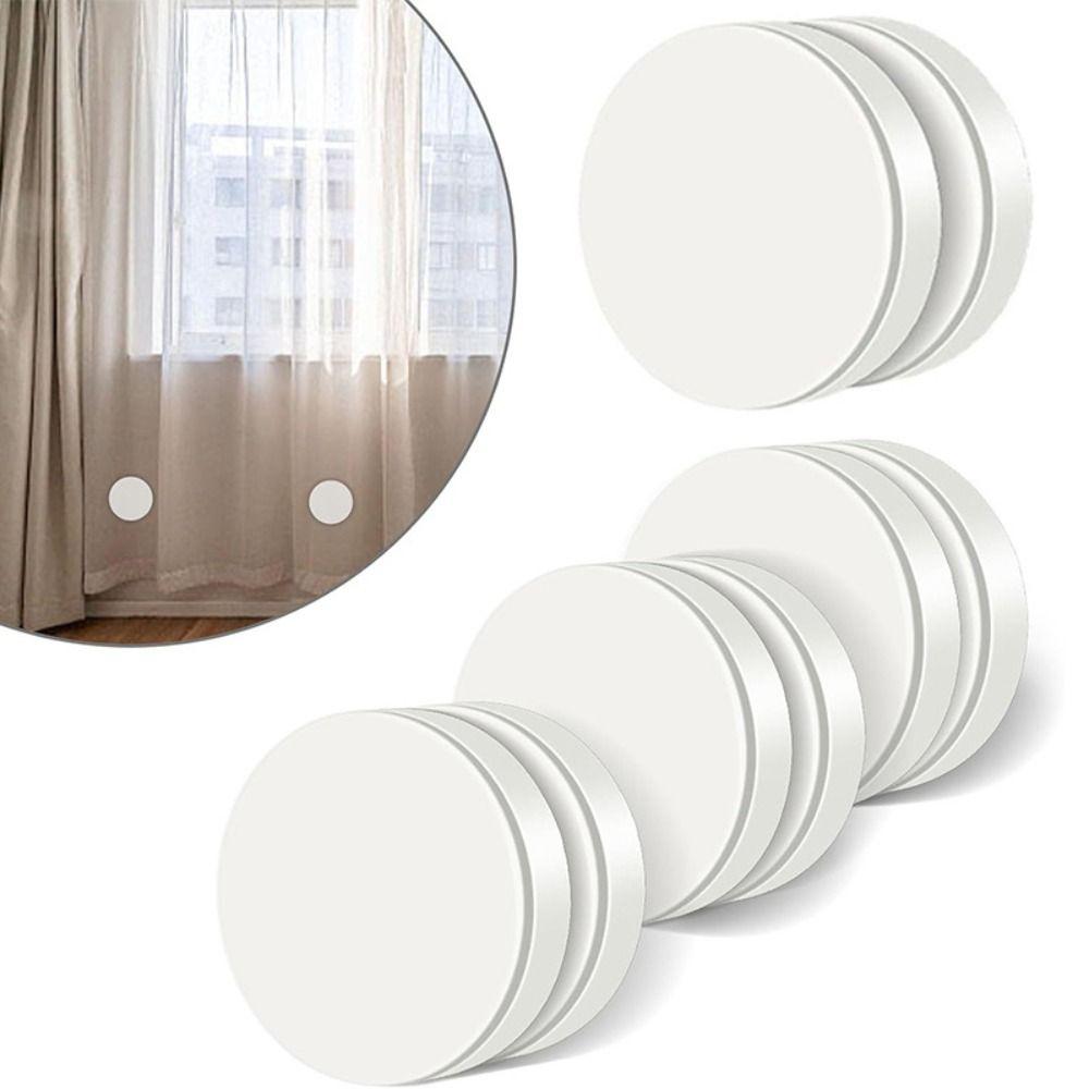 2pack Replacement Rubber Wrapped Shower Curtain Weights Added Weight Rust-proof Curtain Liner Weights Heavy Duty Shower Magnets