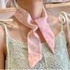 Retro Floral Scarf Ribbon Long Scarves Fashion Scarf Headband  Spring Summer