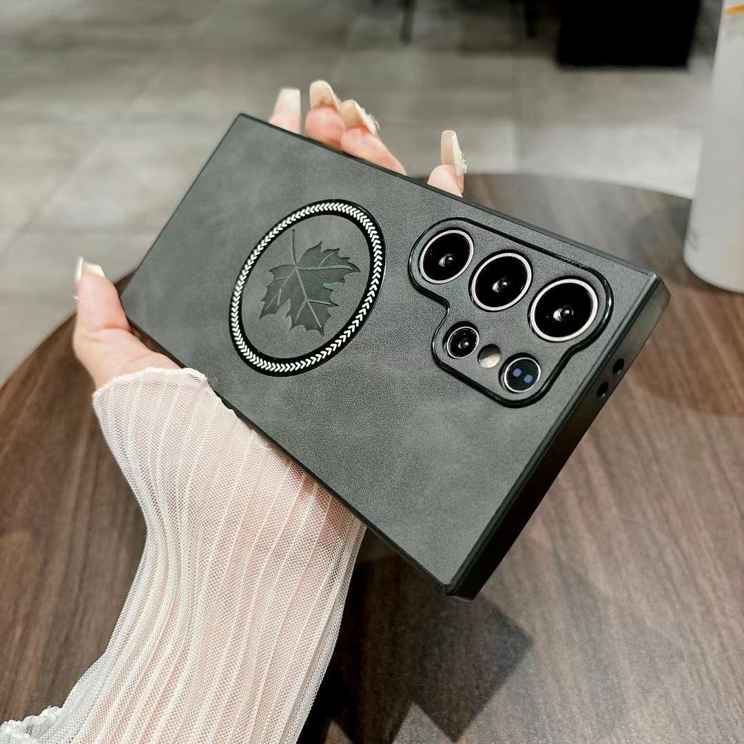 

Чохол на магніті для Samsung Galaxy S24 Ultra з овчини: Повний захисний чохол для S23/S22/S21+/Note20. Samsung S23 Ultra