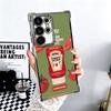 Lamb Heinz Tomato Ketchup Soft Phone Case For Samsung Galaxy S26 Ultra S25 Edge S24 FE S23 Plus S22 S21 + S20 Plating Anti-Fall