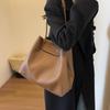 High Quality Large Capacity Bucket Bag Woman New Fashion Texture Hand Bill Shoulder Bag Everything Work Commute Armpit Tote Purses CLE