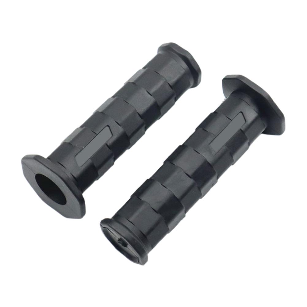 Modifikace motocyklu Rukojeť na řídítka Retro Motocykl Univerzální gumová mřížka Gumový kryt Protiskluzová rukojeť Rukojeť D7E9