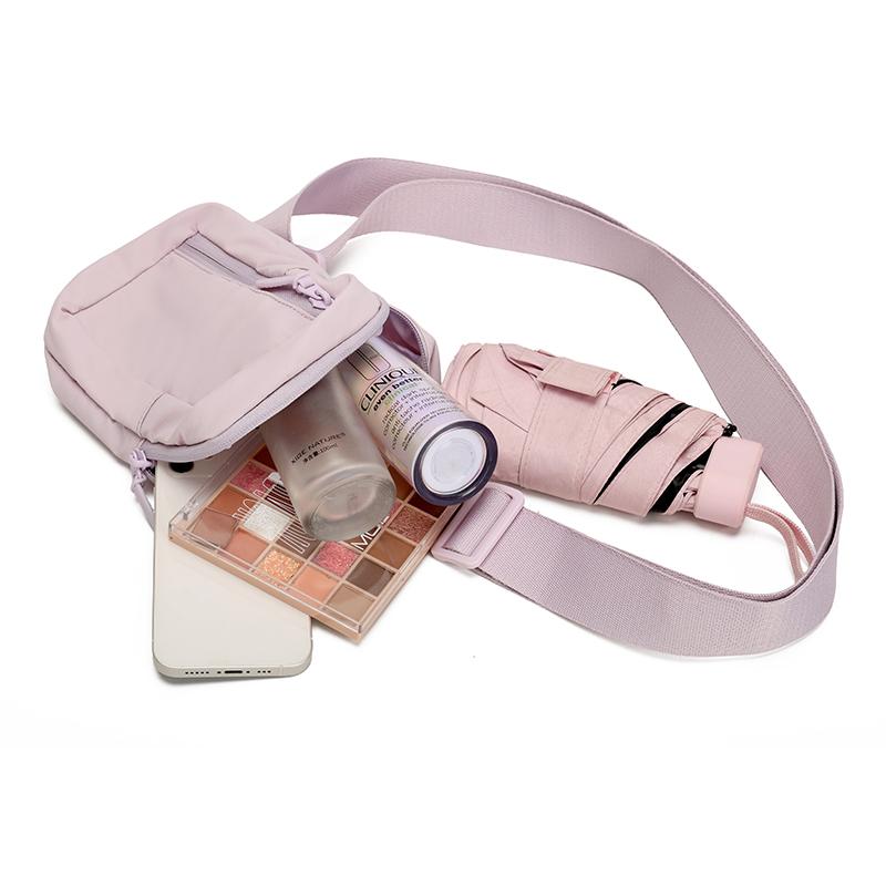 Chest Bag Unisex Shoulder Bag Water-Repellent Commuter Crossbody Bag