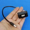 USB Extension Charge Cable for Car Dashboard USB 2.0 Port For Mitsubishi ASX Lancer Outlander Pajero Eclipse USB Charge Switch