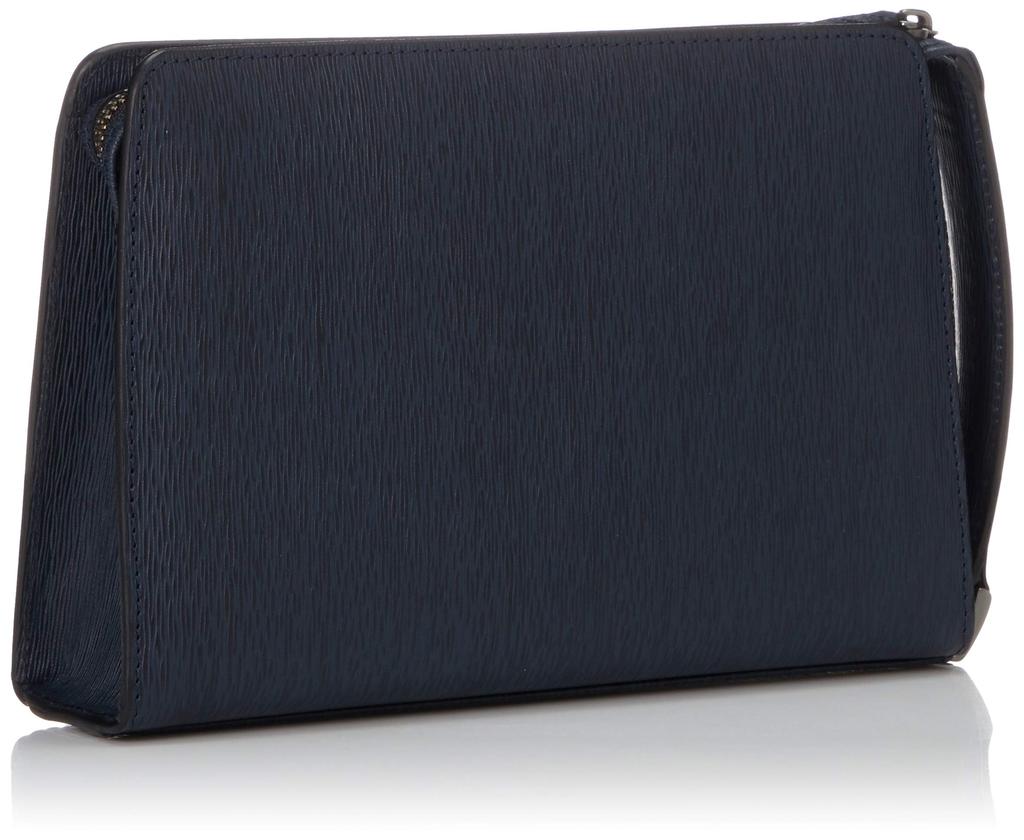 Offermann Siebert Clutch Bag, Made in Japan, Navy