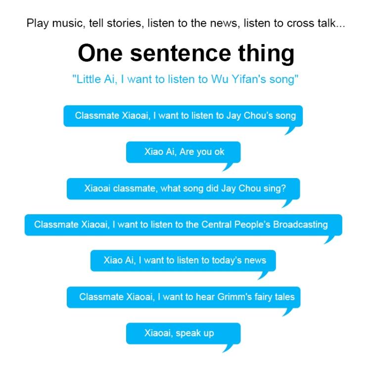 Obsługa głośników Xiaomi AI Dwuzakresowe WiFi i Bluetooth 4.1 i A2DP Odtwarzanie muzyki