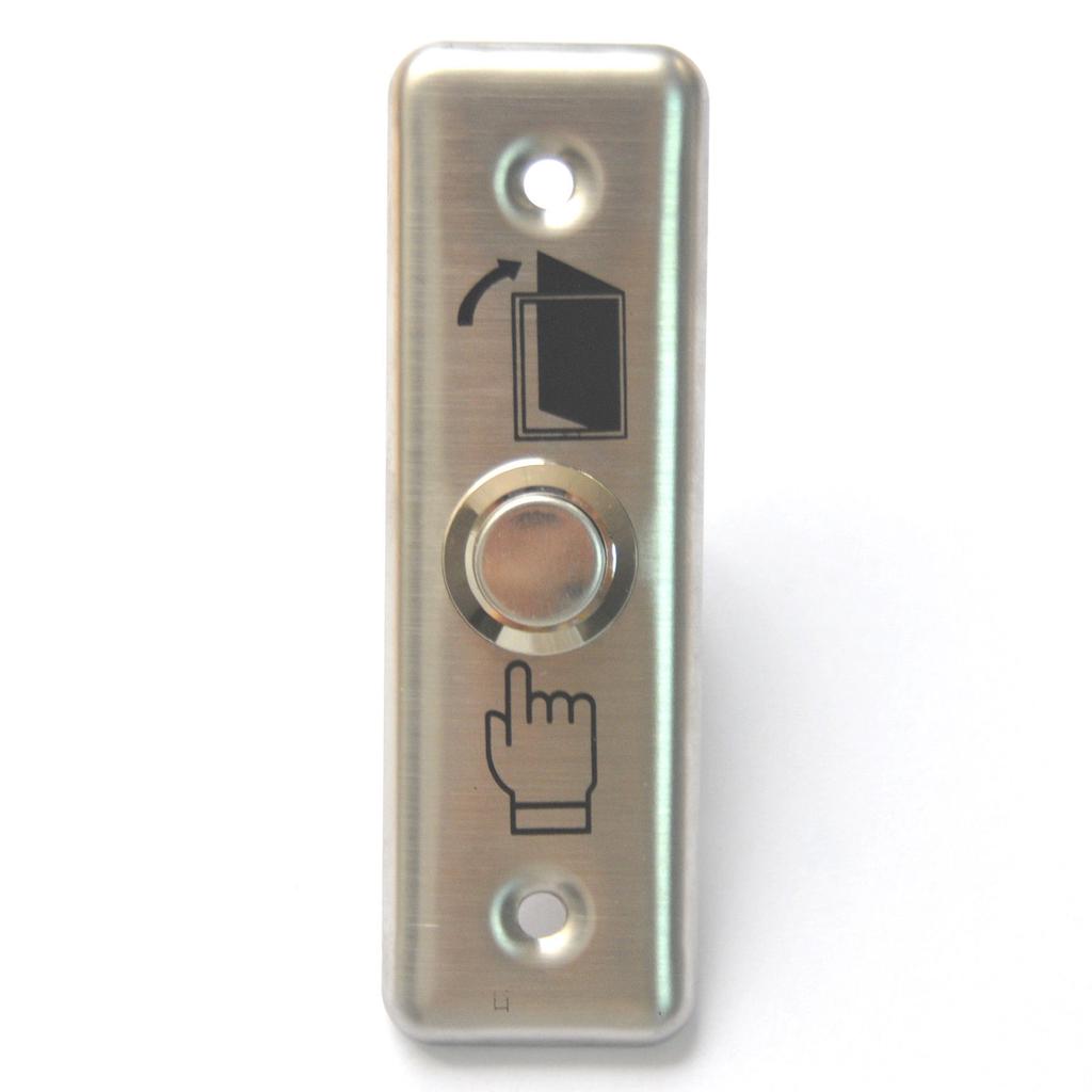 Wall Mount Exit Push Release Button Door Switch For Access Control Narrow Gate