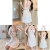 Lingerie Sleepwear Set For Women With V Neck And Breathable Silk Fabric For Home And Nightwear