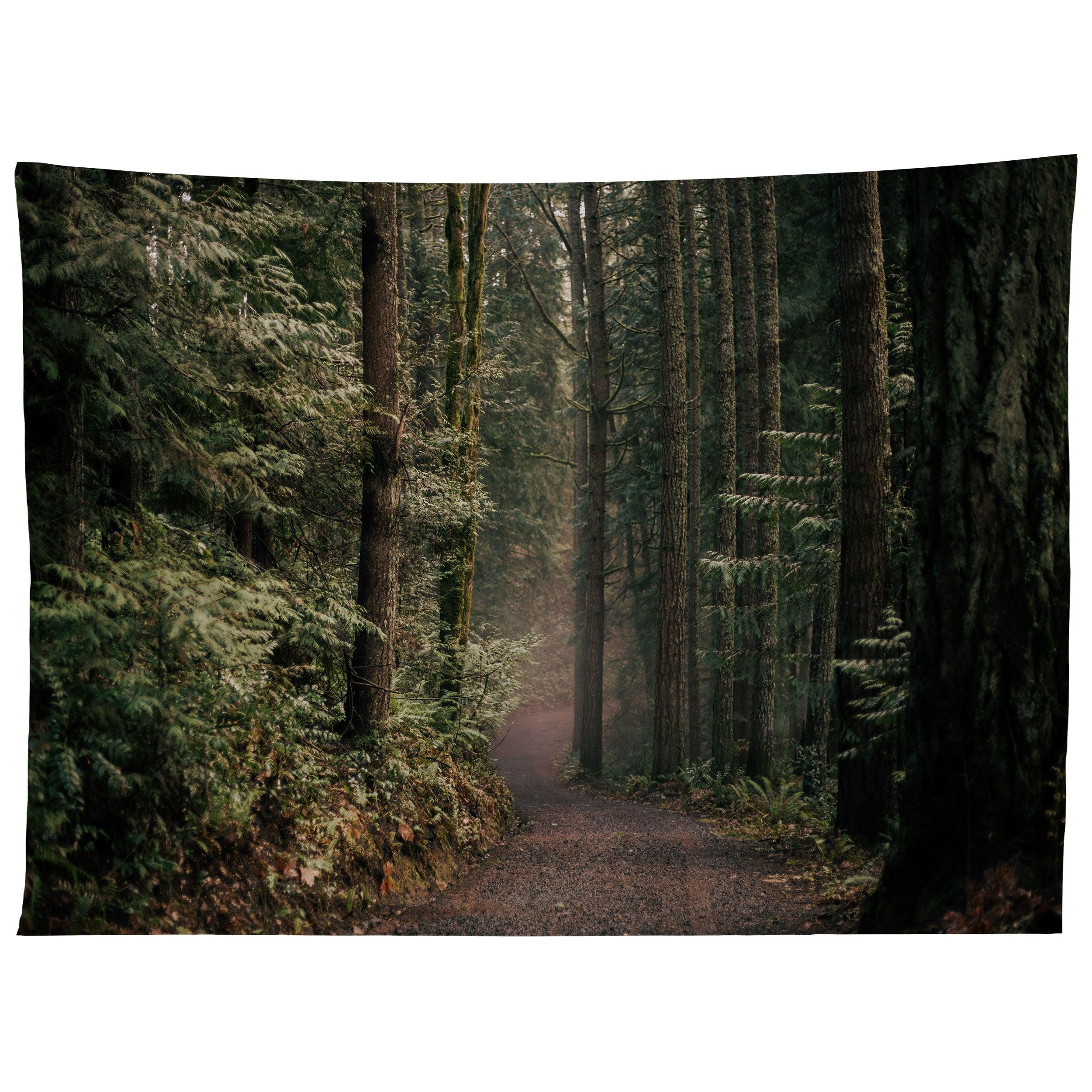 FOREST WAYS tapestry 75x100 чёрный