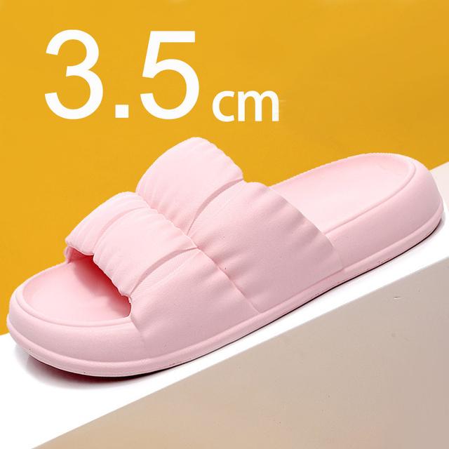 Frauen Weiche Sohle Cloud Hausschuhe Sommer Strand Dicke Plattform Slipper Sandalen Frauen Koreanische Eva Hausschuhe