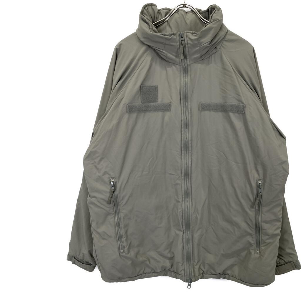 U.S.ARMY 8415-01-538-6289 GENIII LEVEL7 ECWAX PRIMALOFT Jacket M grayUsed