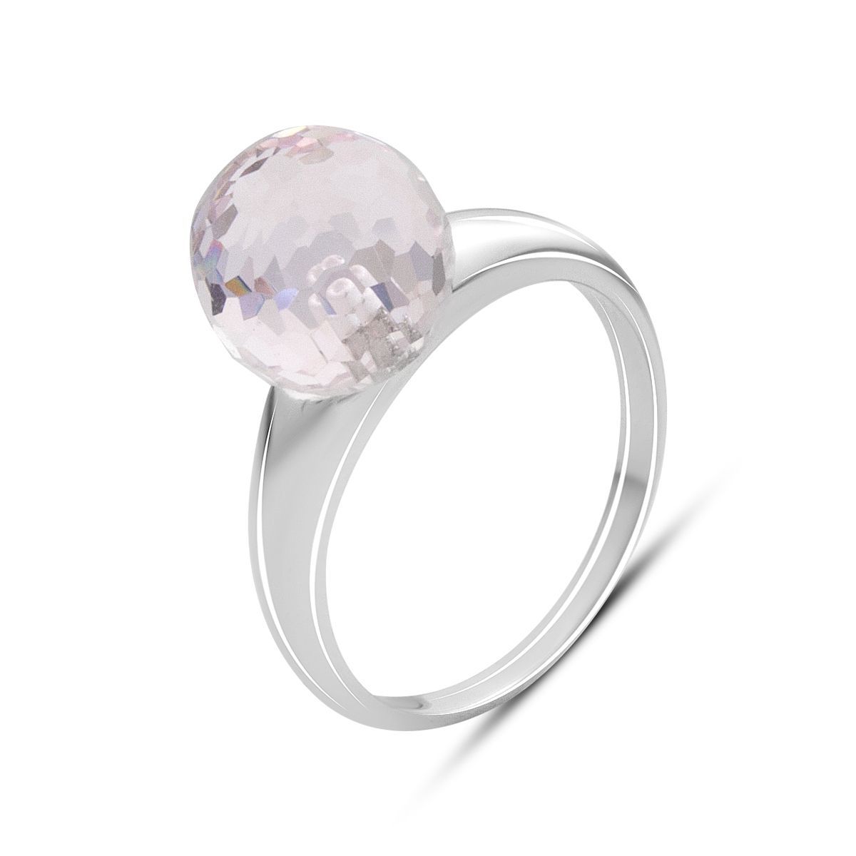 

Silver ring with cubic zirconia, product weight 3.78 g (60002222) 16.5