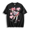 Chibi Chaos Kasane Teto T-Shirt - Drill Twintails Action Design Unisex Tee