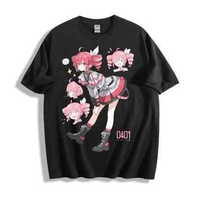 Maglietta Chibi Chaos Kasane Teto - Design Azione Treccine a Trivella Unisex