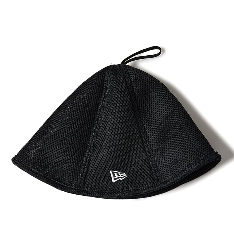 

[New Era] sauna hat mesh black FREE SAUNA HAT SPACER BLK