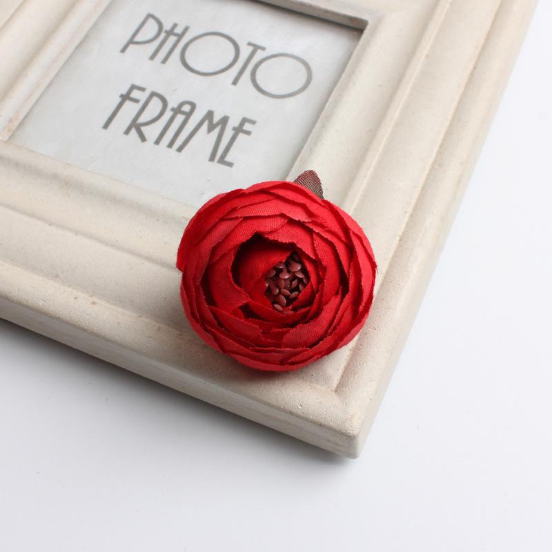 Europäisches High-End-Retro-Seiden-Rosenknospenkranzmaterial für DIY-Kopfschmuck