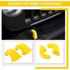 2Pcs Tow Hook Cover Protector Sleeve for Jeep Wrangler JK JL JT 07-23 Front Bumper Buffer Block