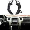 Carbon Fiber Look Abs Dashboard Side Air Vent Cover For Toyota Tundra 2014-21