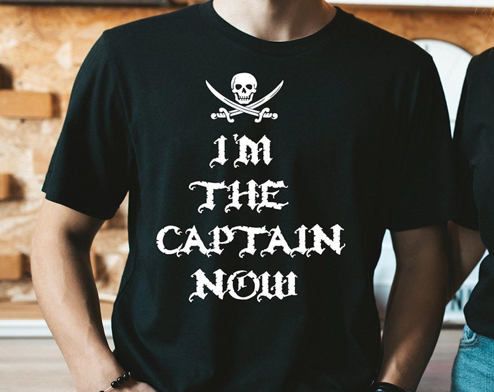 I m The Captain Now - Unisex T-Shirt 3XL