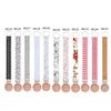 New Baby Pacifier Clip Chain Cotton Linen Pacifier Soother Clips Nipple Holder