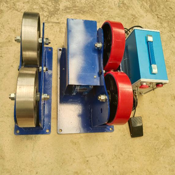 Automatic Welding Roller Bed with Adjustable Control for Pipe and Cylinder Positioning