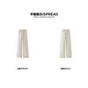 Mens Big Size Loose Wide Leg Straight Breathable Casual Long Trousers
