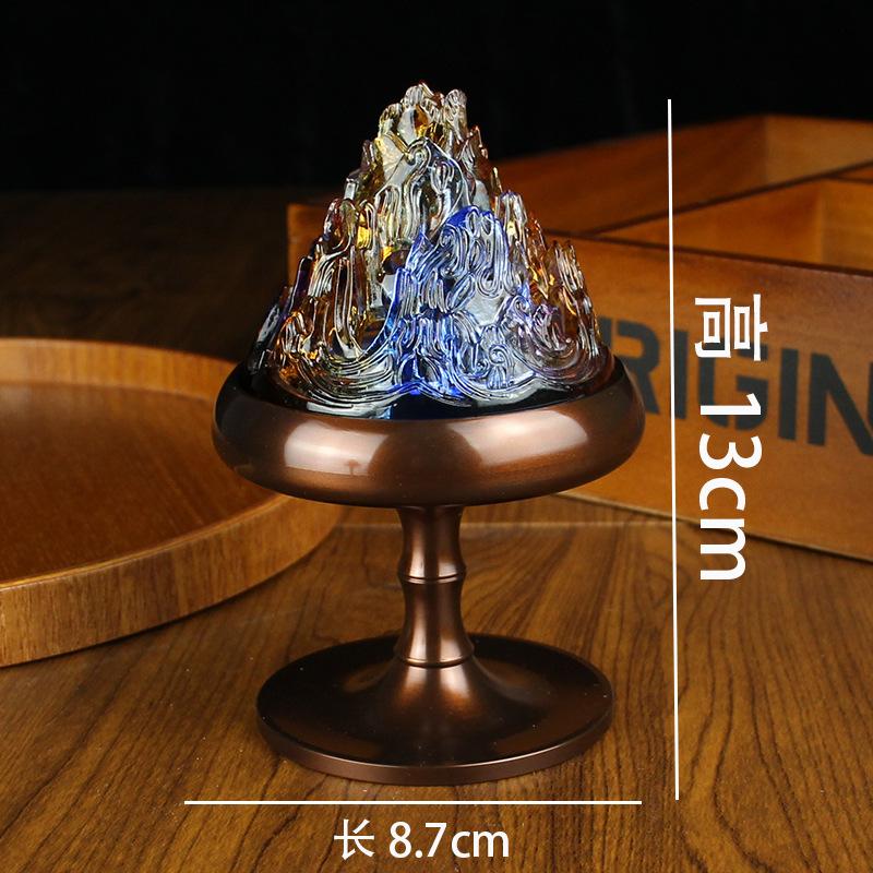 Messing Glas Boshan Räucherstäbchen Haus Arbeitszimmer Aromatherapie Brenner Metall Kupferware Reines Kupfer Ornament Handwerk Großhandel
