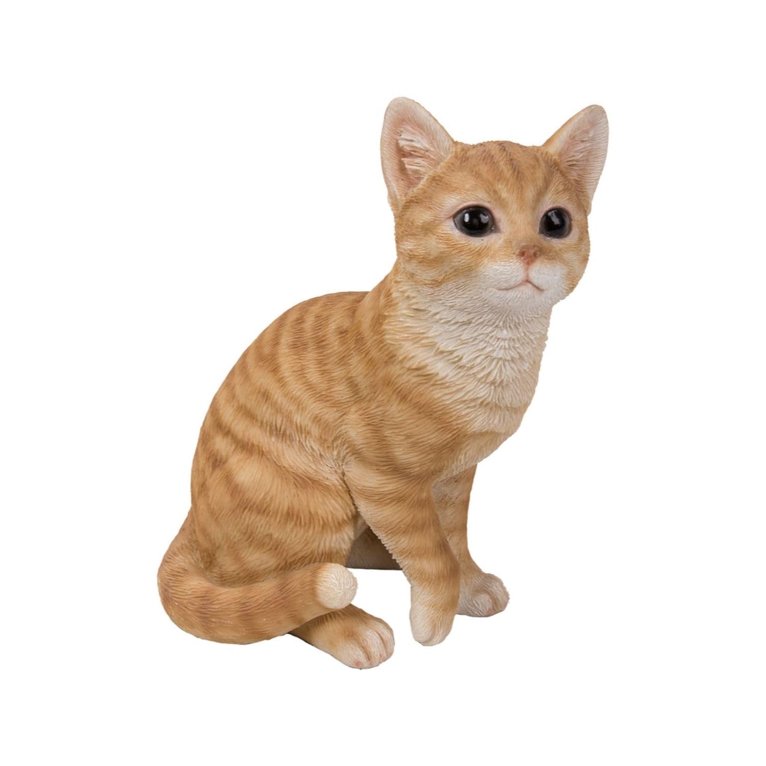 

Убия Коричневый Табби Кот Сидит на Рулоне 12 x 8 x см Кукла Фигурка Украшение Животное Садовое Украшение Кот (Маленький) 14.2 H14276-1