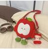 Schoolbag New High-value Fresh and Sweet Cute Apple Backpack Kindergarten Grades 1-1 Lightweight Large-capacity Backpack