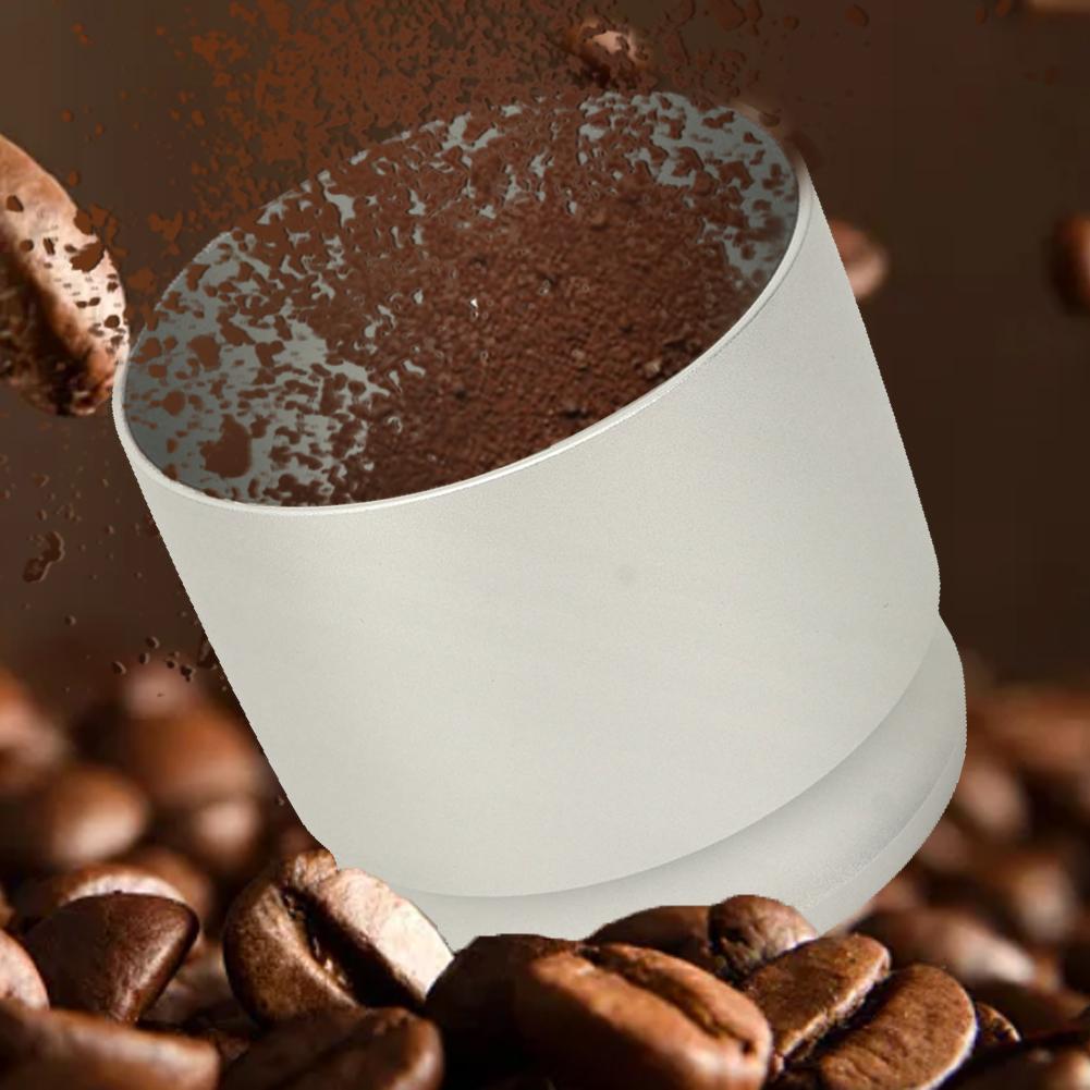 Coffee Tamper Powder Picker Coffee Powder Receiver Coffee Grinder Accessory Easy To Clean Coffee Dosing Cup for 58mm Portafilter