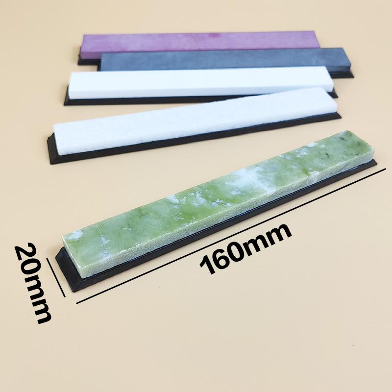 Natural Polishing Sharpening Stones Bar 3000 10000 Finishing Corundum Ceramic Marble Grinder Professional Fixed Knife Sharpener