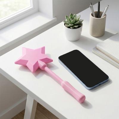Creative 3D Printed Wand Tap To Pay Portable Stretchable Star Magic Wand Holder Funny Lightweight Telescoping Credit Card Holder