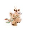 Dunhuang Flying Cat, Nine-colored Deer, Embroidered Cloud Pattern, Ribbon, Plush Toy, Cute Bag Hanging Ornament, Doll, Keychain