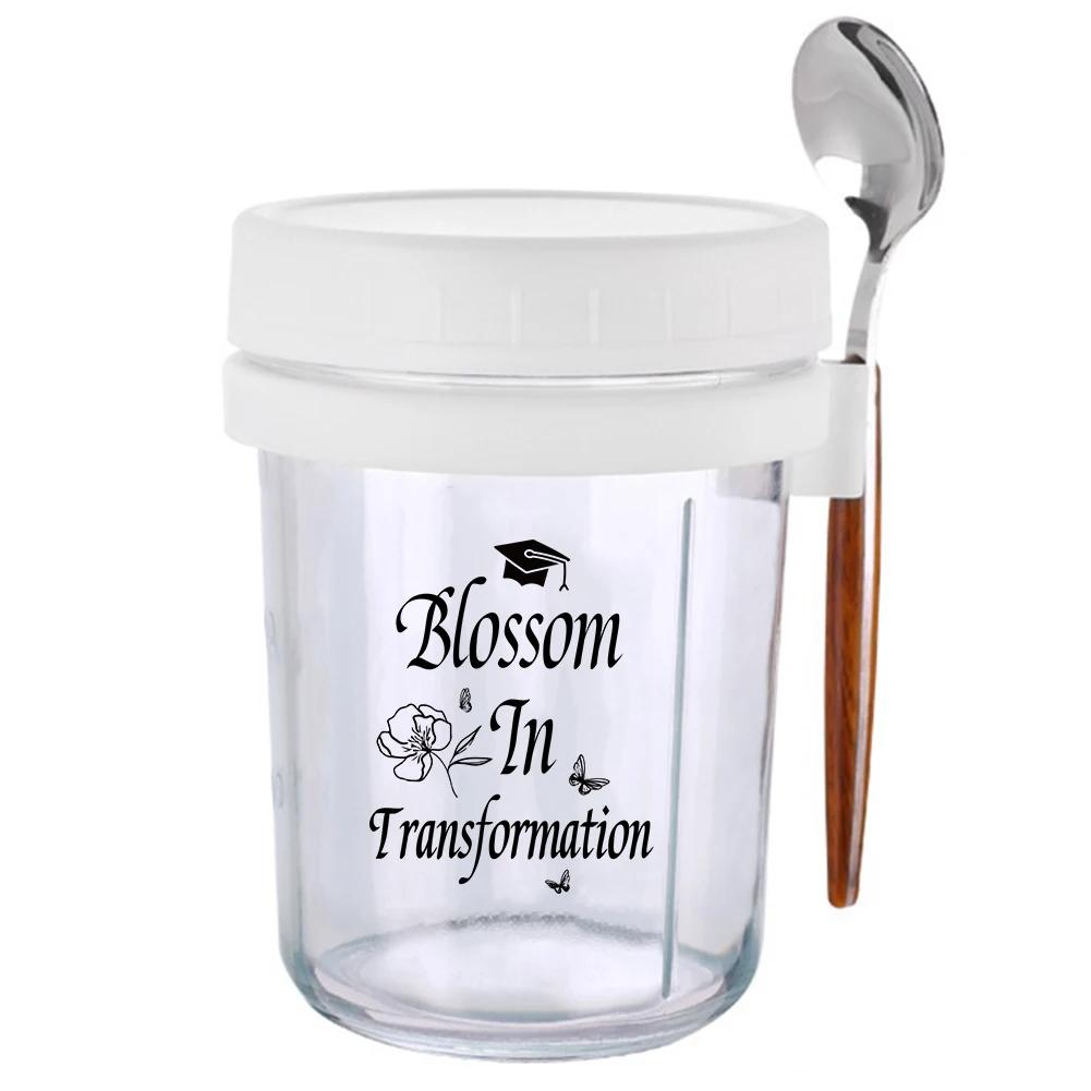 Банки для хранения молока, хлопьев, фруктов и овсянки с крышкой и ложкой. Герметичные банки с защелкой для хранения молока, хлопьев, фруктов и овсянки.