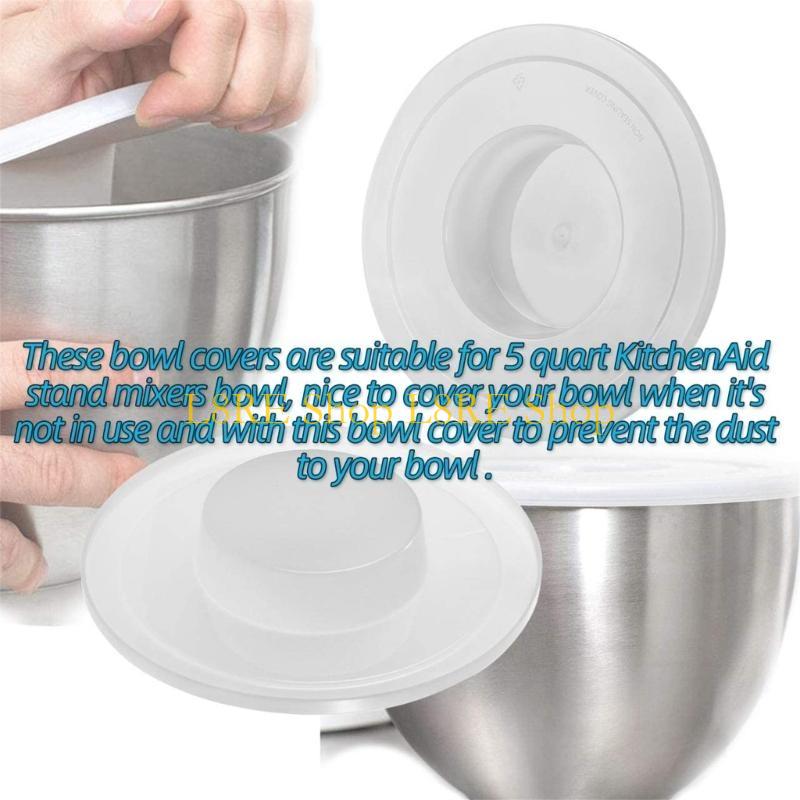 

L8RE 1 Pair Mixers Bowl Covers for KP26M1X KV25G0X Bowl Fermentation Lid Lift Healthy CN
