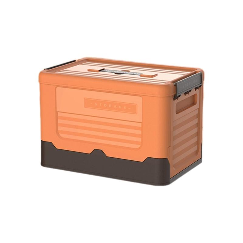 Foldable Storage Bin Plastic Organizer Box for Clothes and Books Convenient Toy Container Dorm Organization Tool