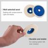 100mm 4 Inches Wool Polishing Buffing Grinder Pad Blue Polisher Buffer Disc Buffing Wheel Wool Polishing Wheel Buffing Pads